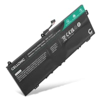 Batterie pour Lenovo Flex 5 CB-13IML05, IdeaPad Flex 5 1470, Flex 5 1570, L19M4PG2 7.7V 7140mAh de CELLONIC