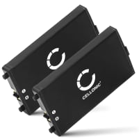 2x Battery for Nintendo DS NTR-003 (800mAh, 3.7V) by subtel