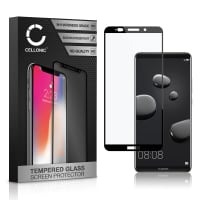 Vervangende screenprotector compatibel met Huawei Mate 10 Pro smartphone (3D Full Cover, 9H, 0,33mm, Full Glue)