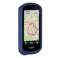 subtel® Schutzhülle kompatibel mit Garmin Edge 1030 / Edge 1030 Plus Silikonhülle - Schutz Tasche Silikon Hülle, Fahrrad Navi Case - GPS Cover Bumper Etui Blau