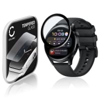 0,33mm Displayskydd / skärmskydd för Huawei Watch 3 - 46mm smartwatch - 3D Full Cover 9H, Full Glue - skyddsglas för smartklocka, fitnessarmband, fitnesstracker