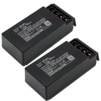 2x Akku - Cavotec M9-1051-3600 EX MC-3 MC-3000 (Version 1) - M5-1051-3600 (2600mAh) Vaihtoakku