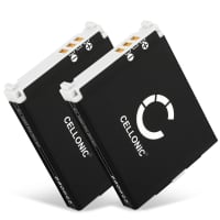 CELLONIC® uppladdningsbart Panasonic CGA-LB102 batteri för Panasonic KX-TU301, KX-TU301 GME, KX-TU311, KX-TU321, KX-TU325 trådlös telefon - telefonbatteri, ersättningsbatteri