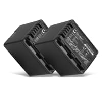 2x Batteri for Panasonic HC-V777 -V770 -V180 -V270, HC-W570 -W580, HDC-SD40, HC-VX878 - VW-VBK180,VW-VBT190,-VBT380 (4040mAh) reservebatteri