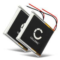 2x CELLONIC® AHB403029 Ersättningsbatteri för Plantronics Voyager Focus B825, B825-M headset / hörlurar med 360mAh, 3.7V - reservbatteri