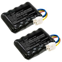 2x Batterij voor Landxcape LX790, LX796, LX790i, LX791, LX792, LX793, LX795, LX97, Ferrex 800m2 2021 (LA0001, LA0002) 2500mAh van CELLONIC