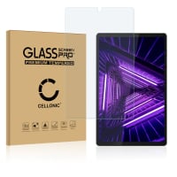 Protection d'écran en verre pour tablette Lenovo Tab M10 FHD Plus TB-X606F (2.5D, haute résistance 9H, 0,33mm, Full Glue)