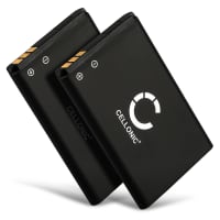 2x Akku für Swisstone BBM 625, BBM 320, BBM 615, BBM 610, BBM 300, BBM 400, BBM 420 1020mAh von CELLONIC