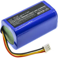 Batteri til Blaupunkt BlueBot XSMART, XBOOST, Liectroux C30B, iHome Eclipse AutoVac, iHRV2 2600mAh fra CELLONIC