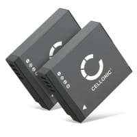 2x Batteri for Panasonic Lumix DMC-GF7, DMC-GX7, DMC-GM1, DMC-GM5, DMC-LX15, DC-GX800 Kameraer 600mAh fra subtel
