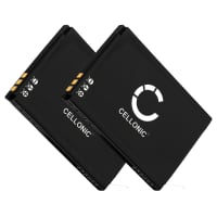 2x Batteria CELLONIC® RCB413 per telefono Doro Primo 406 / Primo 413 / Primo 414 Ricambio affidabile da 1200mAh per il tuo cellulare smartphone