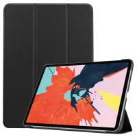 Smart Case voor Apple iPad Air 4, Air 5 A2072, A2589 - Kunstleer, zwart Tasje Zakje Hoesje