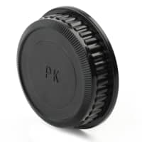 Objektiefdeksel achterkant voor Pentax SMC DA 18-135mm 3.5-5.6, 18-55mm 3.5-5.6, 18-50mm WR, 50-200mm WR, Bajonet Dop, Cover, Beschermkap Pentax K (PK) / Pentax SMC DA Mount