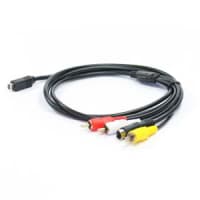 Câble Audio Video Composite VMC-15FS / VMC-30FS pour Sony Handycam Cable Video