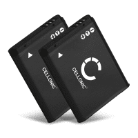 2x Batteria BP70A AD43-00194A per fotocamera Samsung MV800 WB30f WB35f WB50f DV150f ST30 ST65 ST66 ST70 ST72 ST77 ST150f PL20 PL100 PL120 Affidabile ricambio da 700mAh, marca CELLONIC®