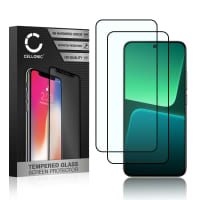 2x Skjermbeskytter glass for Xiaomi 13 - Tempered Glass (HD-kvalitet / 3D Case-friendly / 0,33mm / 9H)