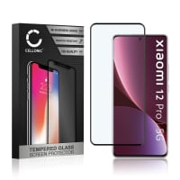 Displayschutzglas Xiaomi 12 Pro (3D Full Cover, 9H, 0,33mm, Full Glue) Displayschutz Tempered Glass