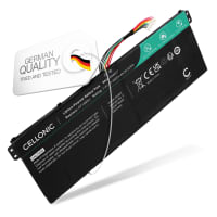 1x Batteri för Acer Aspire 3 A315 Series, 3 A315-41, 3 A315-41G, 1 A114, 3 A315, 3 A315-56, 3 A315-21, 1 A114-31, 3 A315-42, 3 A315-31, 3 A317-33, Acer AP16M5J, NX.GVWSA.002, KT.00205.004 7.4V 4800mAh från CELLONIC