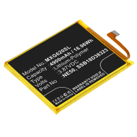 CELLONIC NE50 mobilbatteri för Motorola Moto G52 / Moto G82 5G mobiltelefon - 3.87V, 4900mAh - ersättningsbatteri med lång batteritid