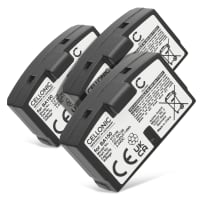 3x CELLONIC BA 150,BA 151,BA152 Ersättningsbatteri för Sennheiser RS 400, RI 50, HDR 60, HDR 4, RR 820, HDR 65, HDR 40 headset / hörlurar med 60mAh, 2.4V - reservbatteri