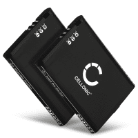 2x Batterie de remplacement KTR-003 1200mAh pour Nintendo New 3DS