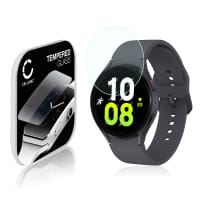 0,30mm Displayskydd / skärmskydd för Samsung Galaxy Watch 5 - 44mm smartwatch - 2.5D 9H, Full Glue - skyddsglas för smartklocka, fitnessarmband, fitnesstracker
