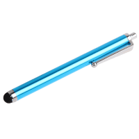 Touchscreen stylus-penn for iPad, iPhone, Samsung, Kindle – Presis kapasitiv stylus touchpenn for nettbrett, smarttelefoner og bærbare PC-er – Lyseblå