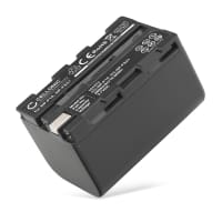 Batterie 2800mAh pour appareil photo Sony DCR-PC3, DCR-PC5, DCR-PC1 - Remplacement modèle NP-F10, -F20, NP-FS21, -FS33