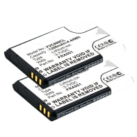 2x Batteri til AVM Fritz Fon C6 - FRA051, 312BAT026 (1200mAh) Reservebatteri