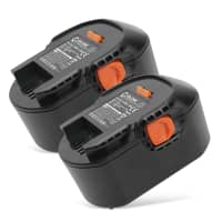 2x Batteria L1414R, L1430R, L1420R,BL414G, B1415R, B1420R per attrezzo AEG BSB14 C, BS 14 C,BS14 G2, BS 14 G2, BS 14 X,BSB 14 G Affidabile batteria di ricambio da 3Ah ioni di litio senza effetto memoria per utensili AEG