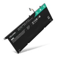 Batterie 7800mAh pour PC portable Dell XPS13 9360, PW23Y, TP1GT, RNP72, 0RNP72, 0PW23Y