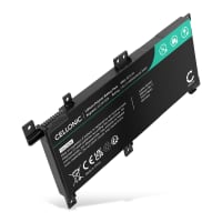 Battery for ASUS VivoBook X556UQ, X556UJ, X556UB, X556UA, C21N1509 7.6V 3800mAh from CELLONIC