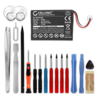 616-0183 Battery Replacement for Apple iPod 4. Generation Photo - A1059 A1099 MP3 / MP4 Player - 900mAh 3.6V - 3.7V Lithium Ion + Tool-kit