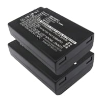 2x Batterie 1200mAh pour appareil photo Samsung NX30 / WB2200F - Remplacement modèle BP1410 BP1410