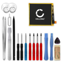 CELLONIC® Phone Battery Replacement for Blackview BV8000 + 17-Tool Phone Repair Kit - V636468P 4100mAh