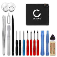 CELLONIC® Udskiftning af mobil batteri til OnePlus 7 Pro + 17-værktøjs reparationssæt til telefoner - BLP699 3900mAh