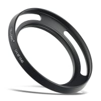 LH-XF1545 Kamera Motljusskydd för Fuji Fujinon XC 15-45mm F3.5-5.6 OIS PZ – Metall filtergänga cylinder / rund / tub Motljusskydd från CELLONIC
