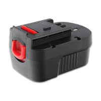 Batteri til Black & Decker RD1440K, AST214XC, BDG14SF, BDGL1440, BDGL14K-2, CD142SK Batteridrevet værktøj - 3Ah 14.4V NiMH A14, A1714, A9251, A144, A14F, A14NH Udskiftning af batteri