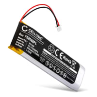 CELLONIC® 752068PL Ersättningsbatteri för Midland BTNext, BTFM, BTX1, BTX2 headset / hörlurar med 950mAh, 3.7V - reservbatteri