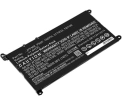 Batteria subtel® YRDD6 per notebook Dell Vostro 3583 / Inspiron 3000 / Inspiron 5593 Affidabile ricambio da 3650mAh Sostituzione ottimale per computer portatile laptop Dell