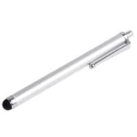 Touchscreen stylus-penn for iPad, iPhone, Samsung, Kindle – Presis kapasitiv stylus touchpenn for nettbrett, smarttelefoner og bærbare PC-er – sølvfarget