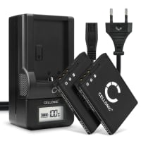 Batteri for Sanyo Xacti VPC-CG10 VPC-CG100 VPC-CG102 VPC-CG20 VPC-CG21 VPC-CA100 VPC-CA102 VPC-CS1 VPC-PD1 VPC-PD2 Kameraer 740mAh fra CELLONIC