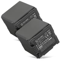 2x Akku kameraan Panasonic HDC-SD200 SD707 SD700 SD600 HDC-HS9 HDC-SDT750 HDC-TM700 TM400 NV-GS500 GS400 SDR-H80 VDR-D51 - VW-VBG070 VW-VBG130 VW-VBG260, 2200mAh vaihtoakku