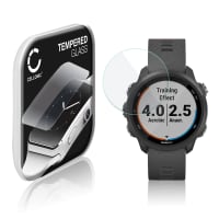 Displaybeschermglas Garmin Forerunner 245 / Forerunner 245 Music (2.5D, 9H, 0,33mm, Full Glue) Tempered Glass