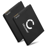 2x Batterij compatibel met Samsung Galaxy S3 / S3 Neo - EB-L1G6LLA 2100mAh vervangende accu reservebatterij extra energie