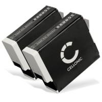 2x Batteri till GoPro Hero 12 11 10 9, AHDBT-901 AHDBT-901C (1730mAh, 3.85V) från CELLONIC