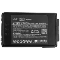 Batterij compatibel met Yaesu FT-70D FT-70DR FT-70DS - YAESU SBR-24L 1800mAh vervangende accu reservebatterij extra energie