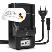 VW-VBT190 -VBT380 -VBK180 Battery Charger for Panasonic HC-V777 V800 V770 V760 V750 V380 V270 V180 V10 HC-VXF990 HC-VX980 Camera Batteries from CELLONIC