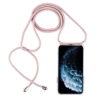 Kjeden for Apple iPhone 11 Pro - Silikon, Gjennomsiktig/lyserød lomme, pocket, shell, skal