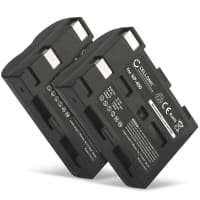 2x Batteri for Konica Minolta Dynax 5D Dynax 7D DiMAGE A2 DiMAGE A1 Maxxum 7D Maxxum 5D - NP-400 1500mAh reservebatteri